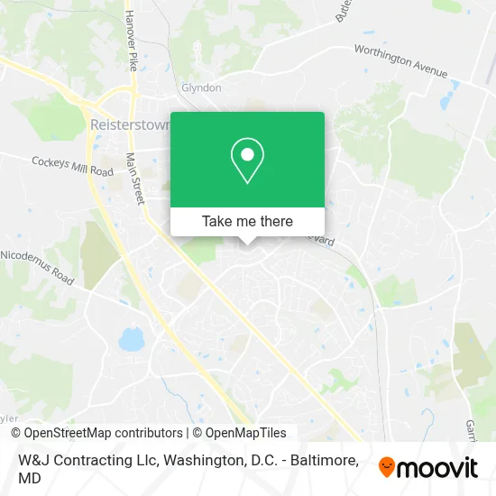 W&J Contracting Llc map