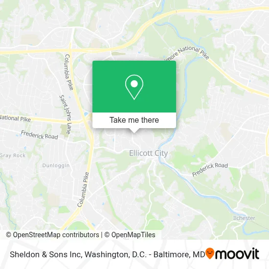 Sheldon & Sons Inc map