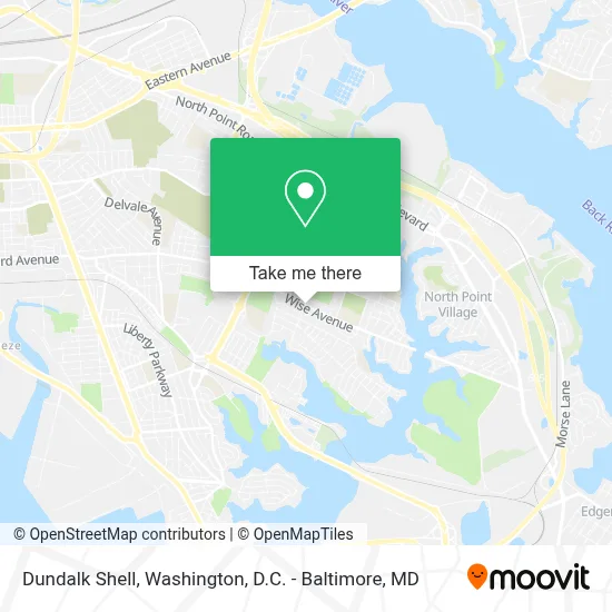 Dundalk Shell map