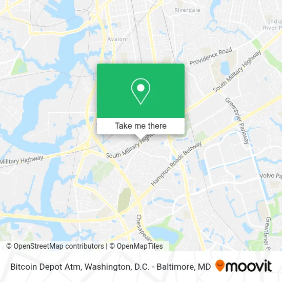 Bitcoin Depot Atm map
