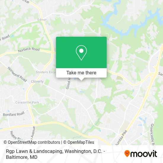 Rgp Lawn & Landscaping map