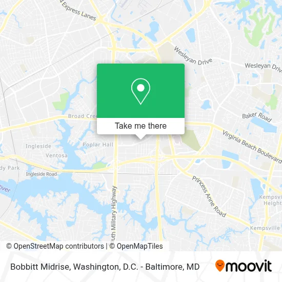 Bobbitt Midrise map