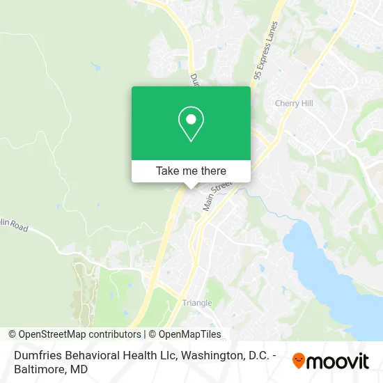 Dumfries Behavioral Health Llc map