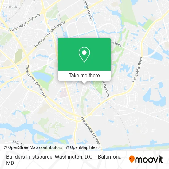 Builders Firstsource map