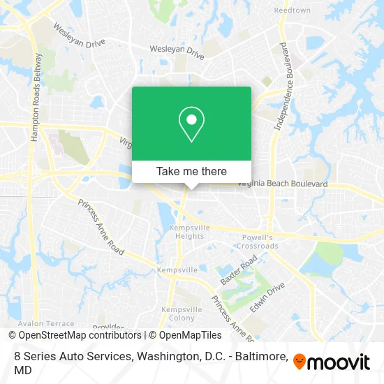 8 Series Auto Services map