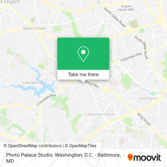 Photo Palace Studio map