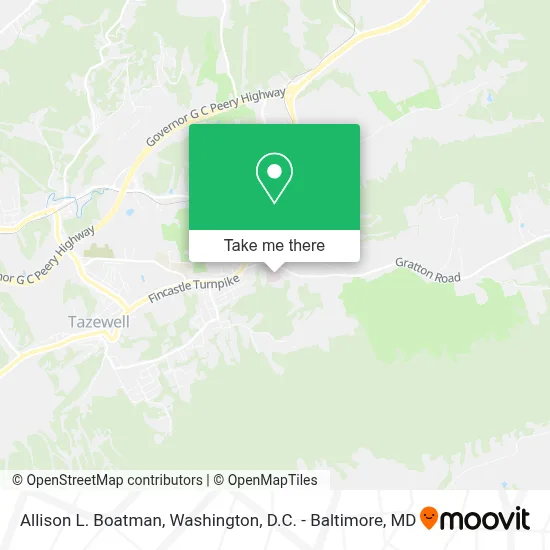 Allison L. Boatman map