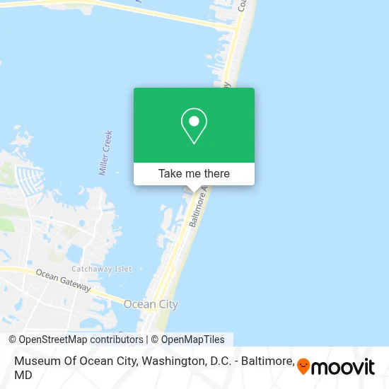 Museum Of Ocean City map