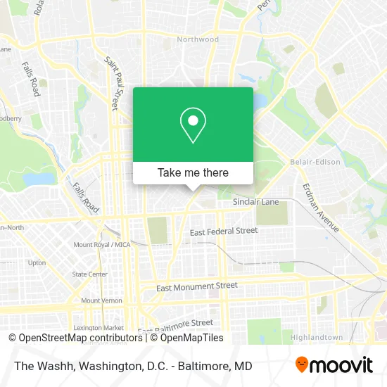 The Washh map