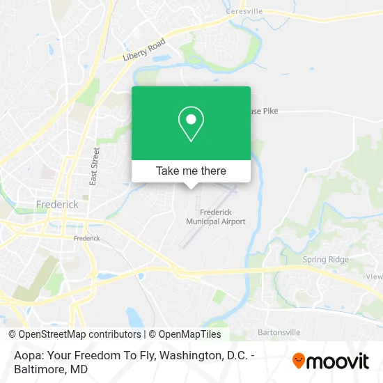 Aopa: Your Freedom To Fly map
