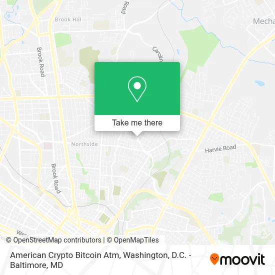 American Crypto Bitcoin Atm map
