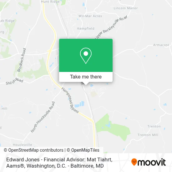 Edward Jones - Financial Advisor: Mat Tiahrt, Aams® map