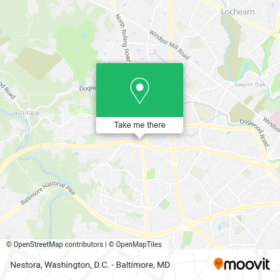 Nestora map