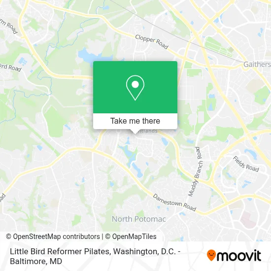 Little Bird Reformer Pilates map