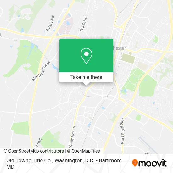Old Towne Title Co. map