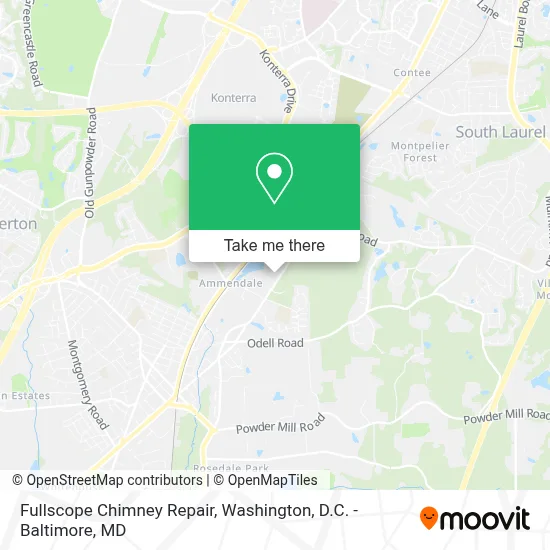 Fullscope Chimney Repair map