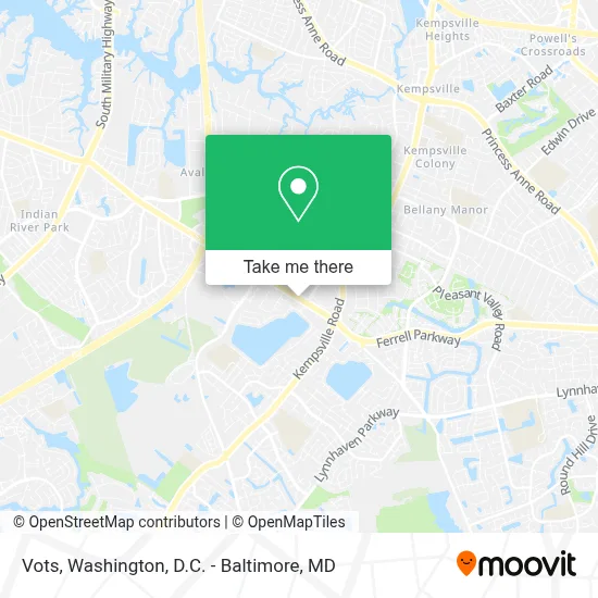 Vots map