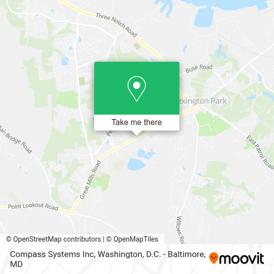 Compass Systems Inc map