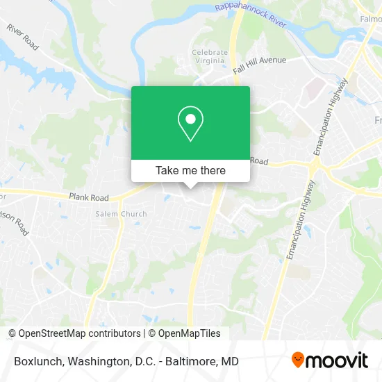 Boxlunch map