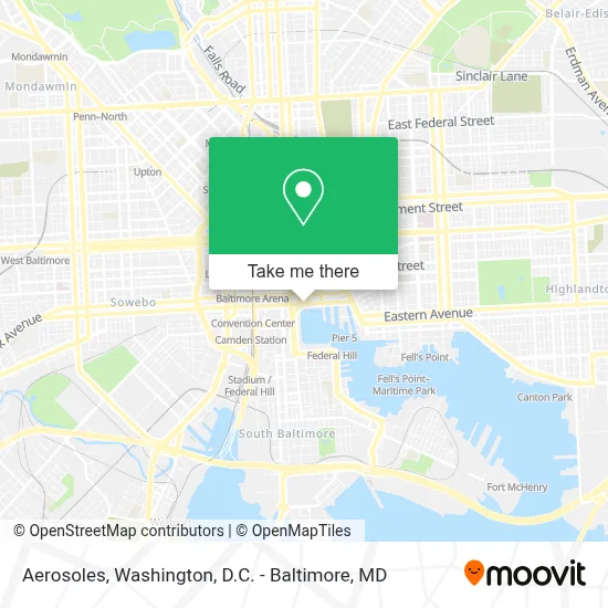 Aerosoles map