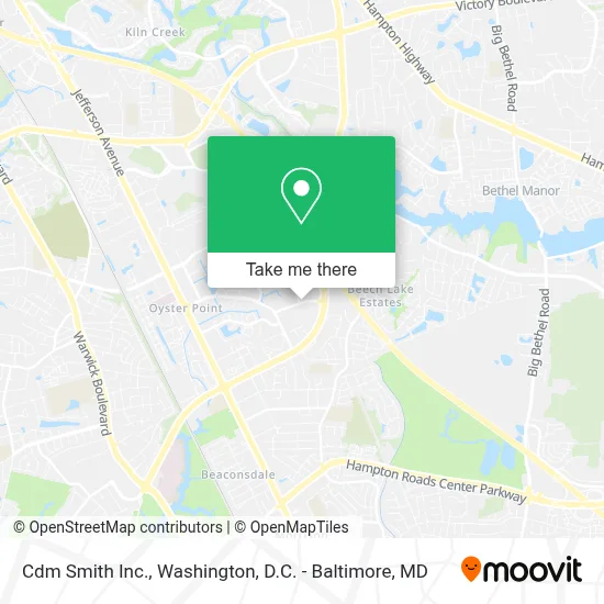 Cdm Smith Inc. map