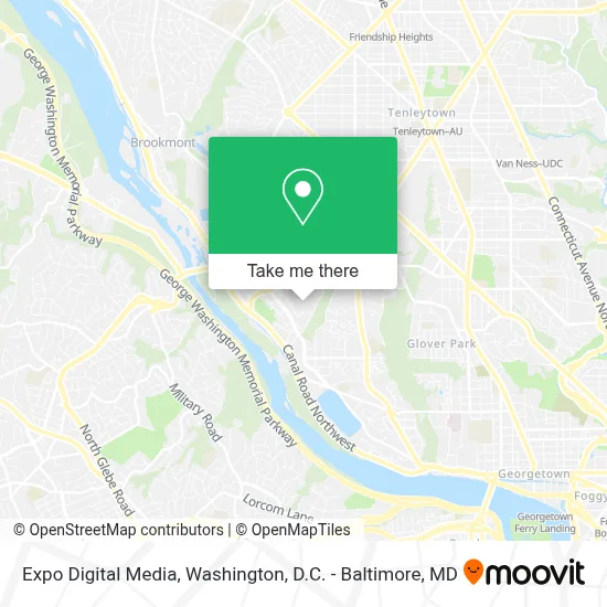 Expo Digital Media map