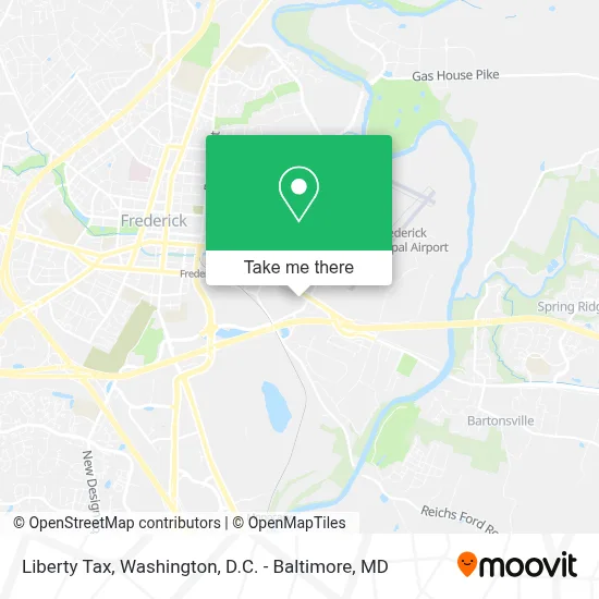 Liberty Tax map