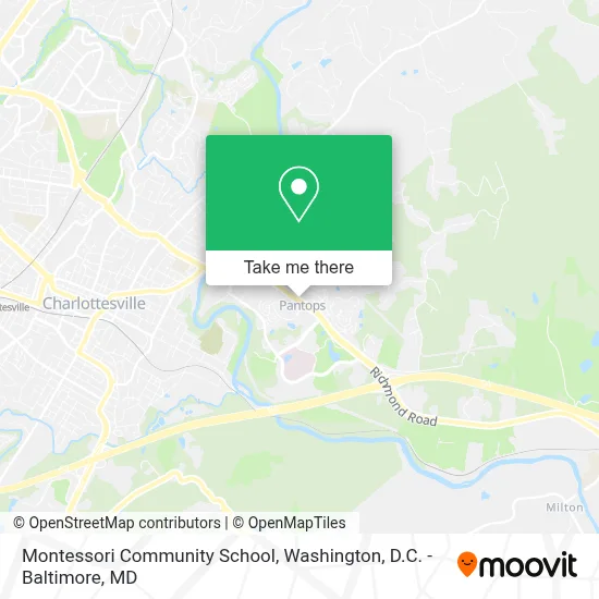 Montessori Community School map