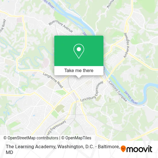 The Learning Academy map