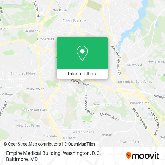Empire Medical Building map