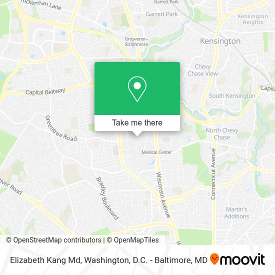 Elizabeth Kang Md map