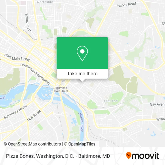 Pizza Bones map