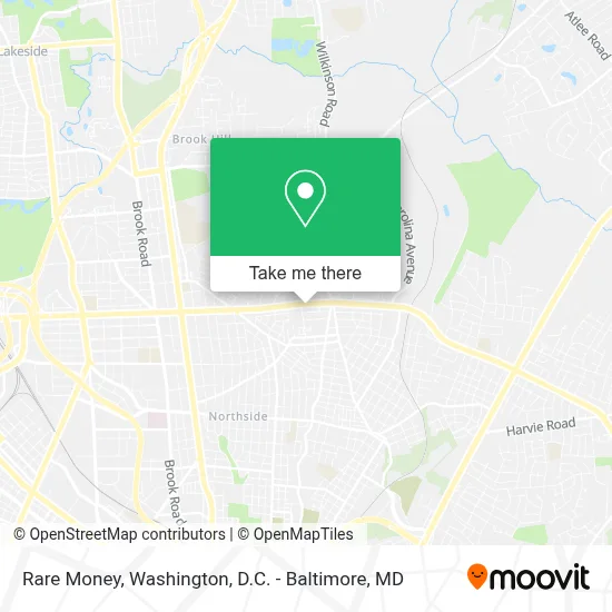 Rare Money map