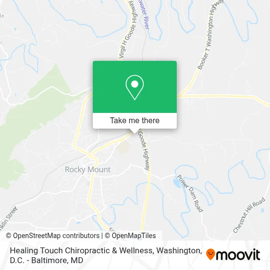 Healing Touch Chiropractic & Wellness map