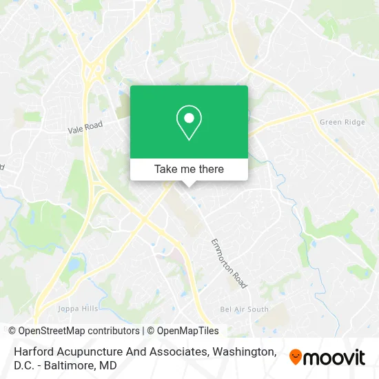 Harford Acupuncture And Associates map