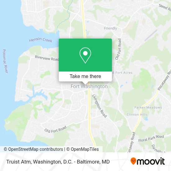 Truist Atm map