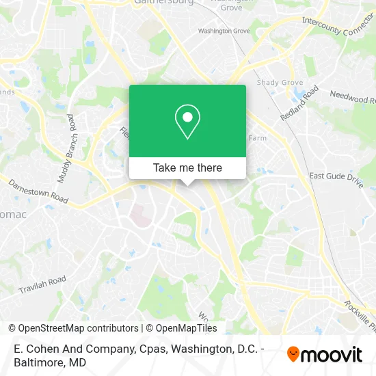 E. Cohen And Company, Cpas map