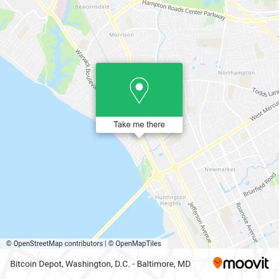 Bitcoin Depot map
