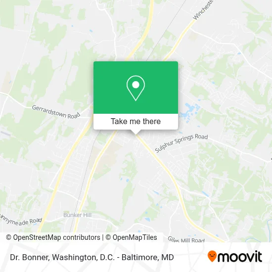 Dr. Bonner map