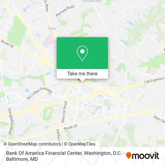 Bank Of America Financial Center map