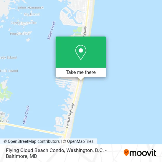 Flying Cloud Beach Condo map