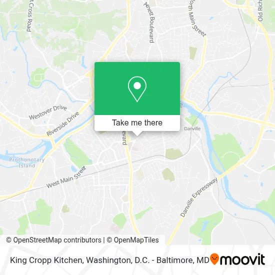 King Cropp Kitchen map