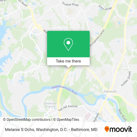 Melanie S Ochs map