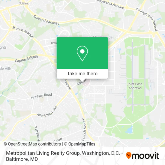 Metropolitan Living Realty Group map
