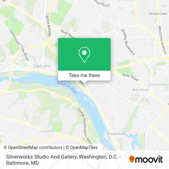 Silverworks Studio And Gallery map