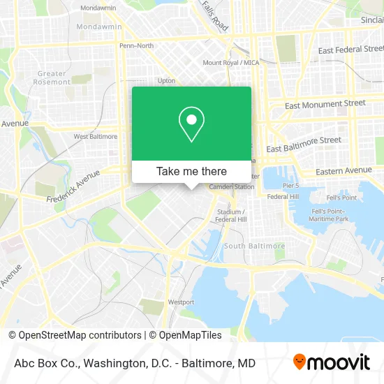 Abc Box Co. map