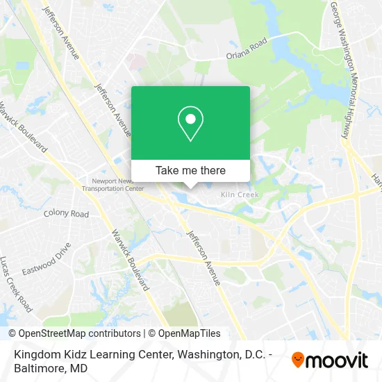 Kingdom Kidz Learning Center map