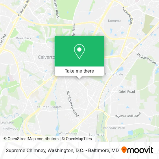 Supreme Chimney map