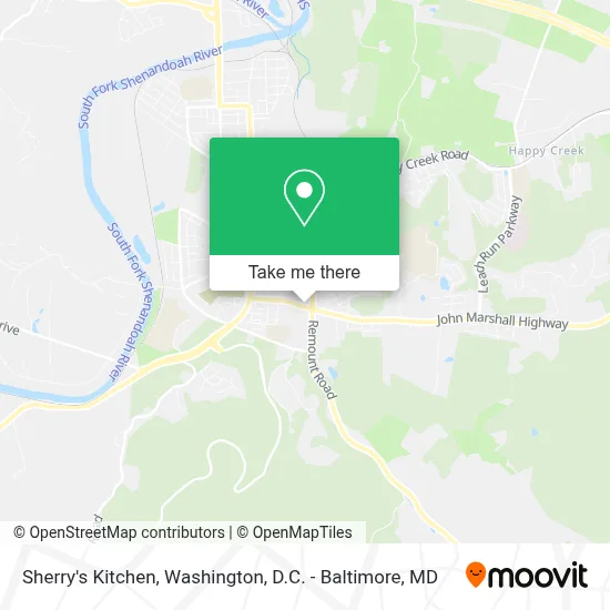 Sherry's Kitchen map