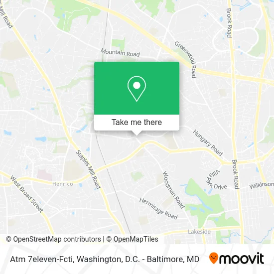 Atm 7eleven-Fcti map